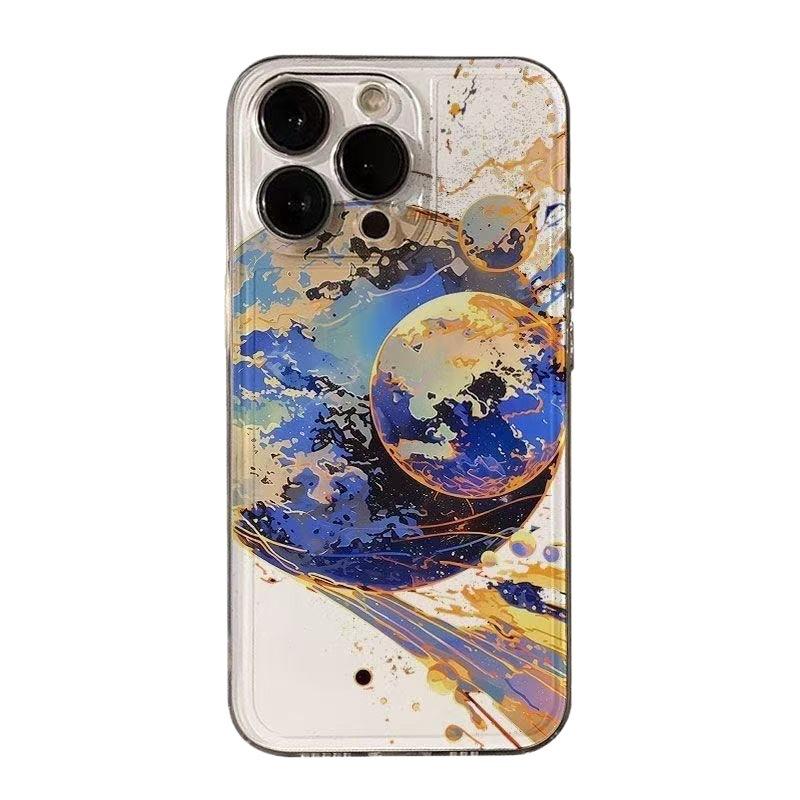 Mirage Planet Is Suitable for Iphone17promax Mobile Phone Case Apple 16/14pro13/12/15 Personality