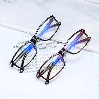 Fashion Blue Light Blocking Reading Glasses Classic Men Women Lightweight  Presbyopic Glasses Vision Care Strength +1.0~+4.0