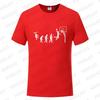 Fashion T-Shirts Male Tshirts Men Summer Tee Shirt Women Basketball Evolution Top Tees Casual Fashion Boy Brand Tee Clothing