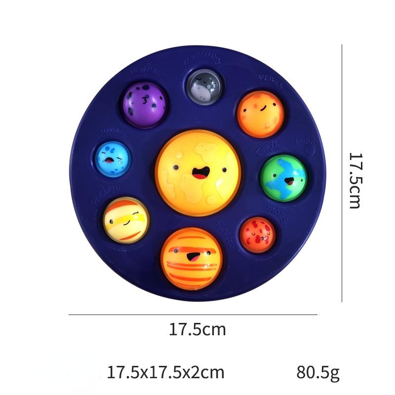 Anti-stress för barn Barn Vuxen Silikon Stressavlastare Leksak Klämleksak