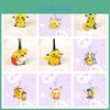 Chaveiro Pokémon Impresso a Laser de Alta Qualidade Com Pingente Espesso de Acrílico Corrente Robusta de Liga