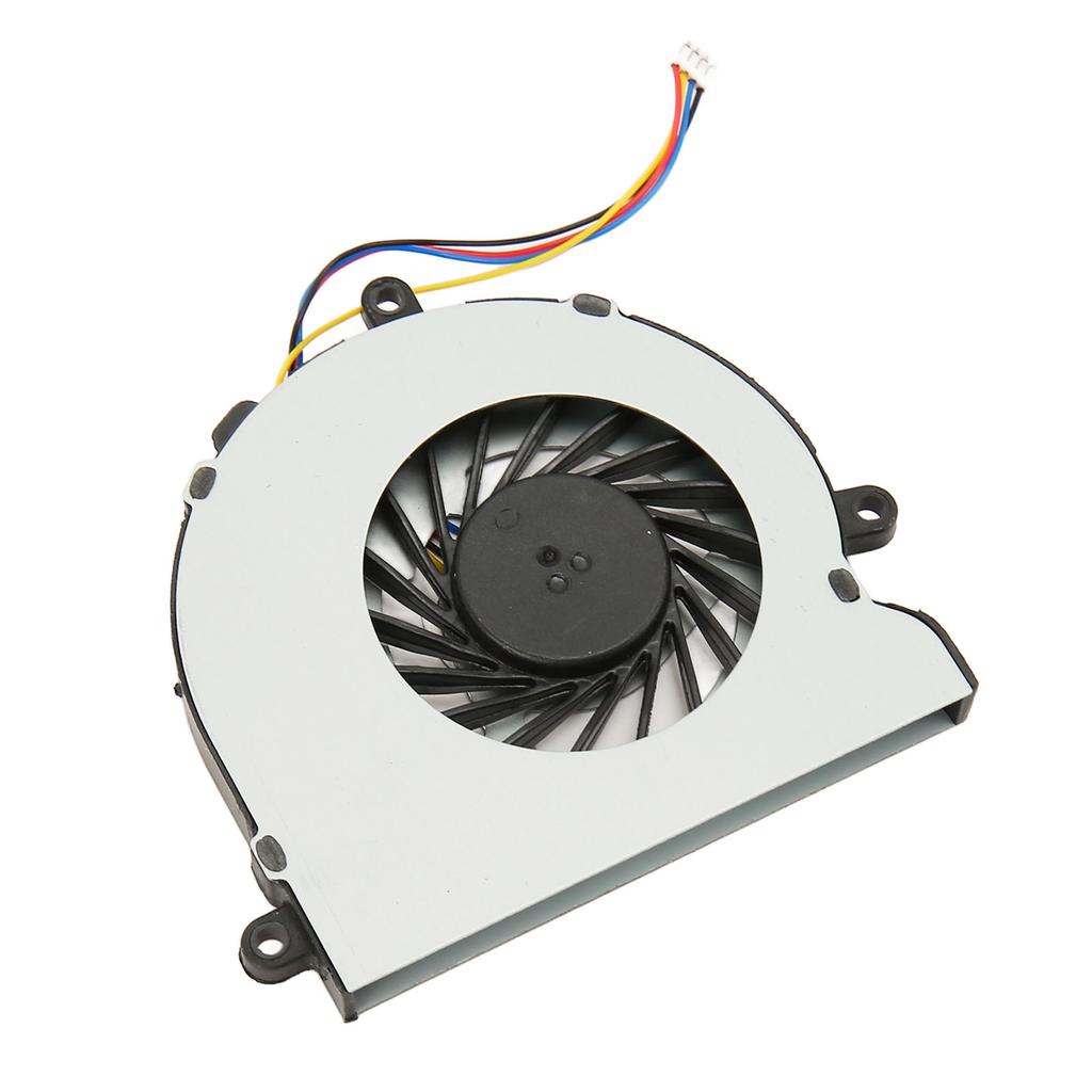CPU Cooling Fan 4Pin Power Precise Size Easy Installation Light Laptop Cooling Fan for HP 15 BS 15