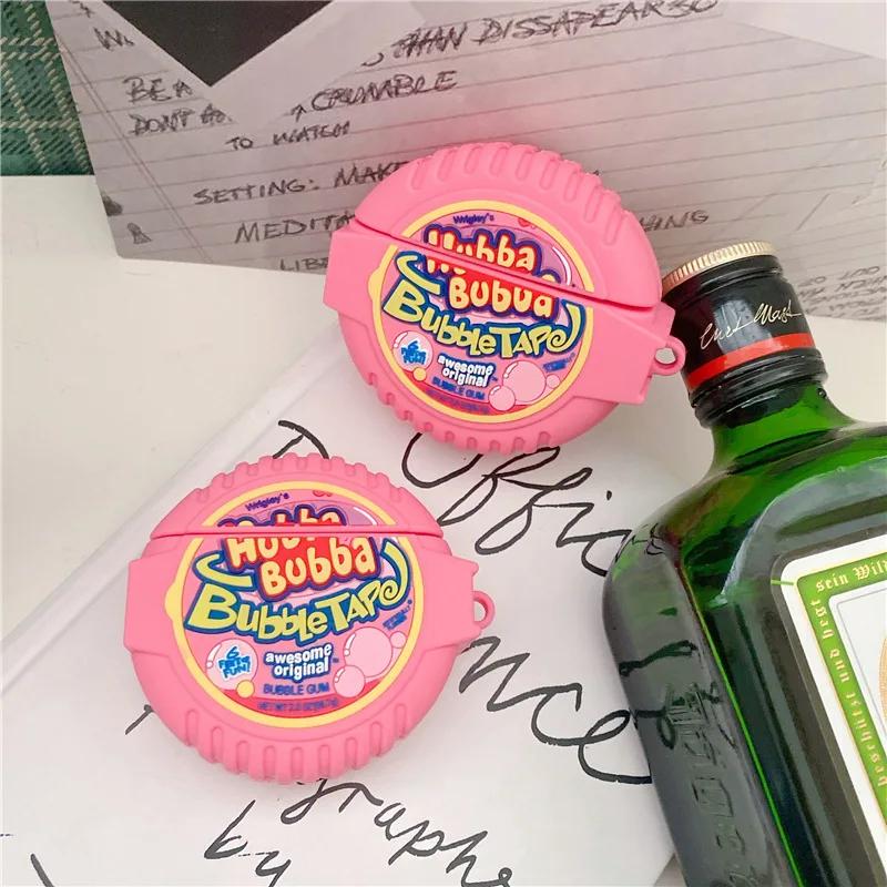 Sjokoladetrekk for AirPods 4 2024 3D Øretelefonetui for AirPods 1 2 3 Pro Hai Hodetelefondeksel for AirPods Pro 2 Etui