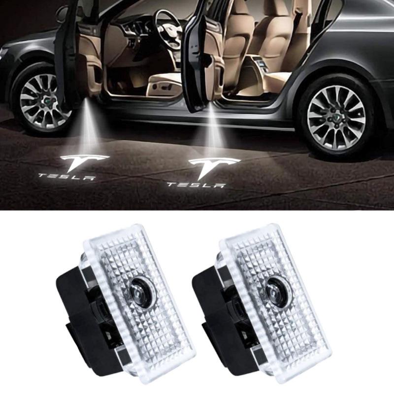 Anwendbare Tesla Model S/X/3 Willkommens-Türprojektorleuchte