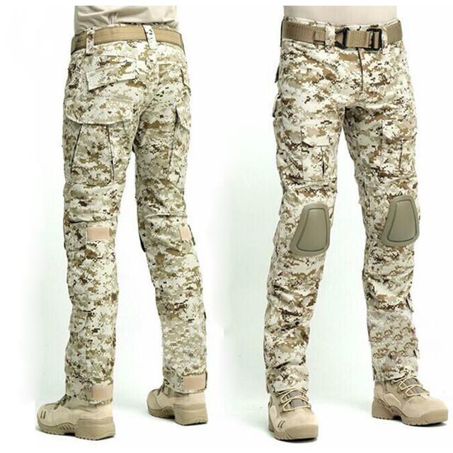 Multicam Camouflage Militar Tactical Pants Army Military Uniform Trouser Waterproof Tactical Military Cargo Pants for Men
