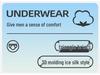 120-Pack Men's Seamless Briefs with 3D Waistband - Double-Sided Fabric, Thin Style, Ideal for Sports