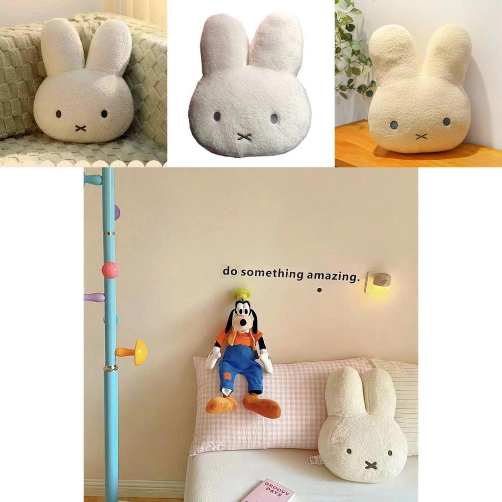 Adorabile Peluche Coniglio Morbido Cuscino Per Letto e Divano Perfetta Idea Regalo