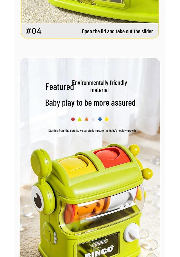 Dinosaur Shape Matching Game - Educational Toy for Infant Cognitive Development and Early Learning