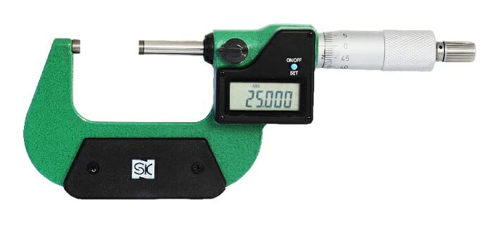 

Niigata Seiki Digital Outside Micrometer Measurement Range 25~50mm QEM133-50