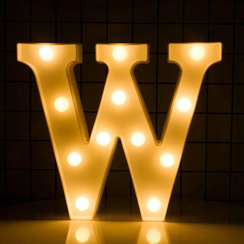 Birthday Light Happy Led Digital Color Lights Emitting Romantic Scene Decorative
