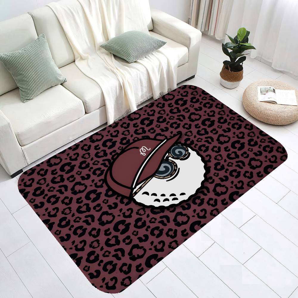 M-Malbon Luxury Long Rugs Nordic Style Bedroom Living Room Doormat Home Balcony Anti-Slip Toilet Rug