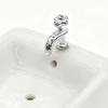 Bílé Porcelánové Domečky pro panenky Dekorace Koupelnový dřez 1:12 Miniaturních umyvadel s hladkými povrchy Pro Moderní Dekory Témata