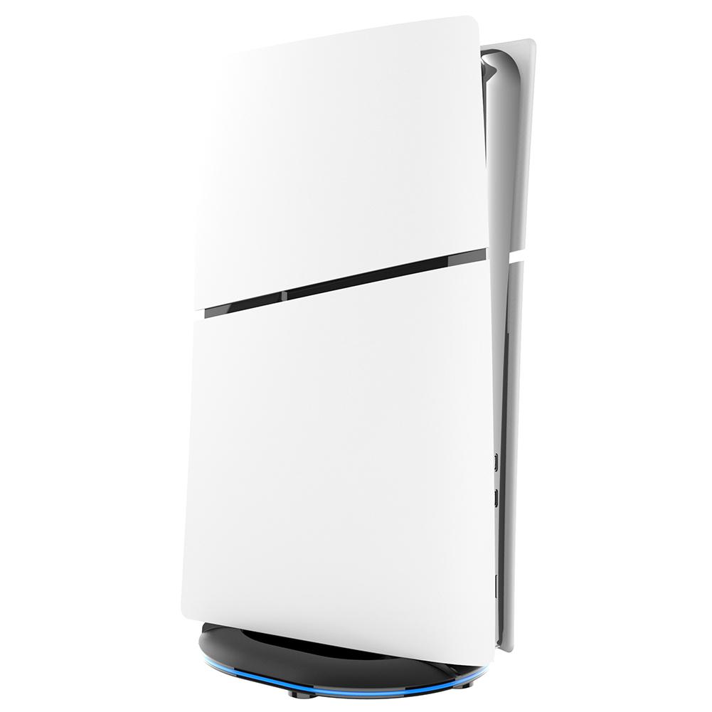 Stojak Pionowy Podstawa Antypoślizgowa Zamiennik Stojaka dla Konsoli PS5 Slim Wersja Dyskowa i Cyfrowa dla Konsoli Playstation 5 Slim