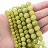 Natural Round Stone 4 6 8 10 12mm Tiger Eye Crystals Lava Turquoises Jades Loose Bead for Jewelry Making DIY Bracelet Needlework