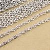 10yards 2x3/3x4mm Metal Link Chains Bulk Twisted Chains For Jewelry Making DIY Handmade Necklace Bracelet Accessories Findings