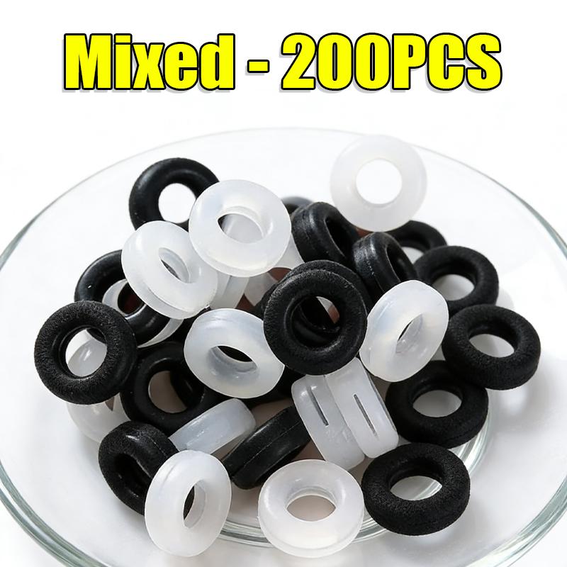 Silicone Anti Slip Ear Hooks for Eyeglasses Round Design Nose Pad Cushions Comfort Upgrade