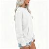 Women's Casual Sweatshirt Loose Fit Color for Everyday Wear