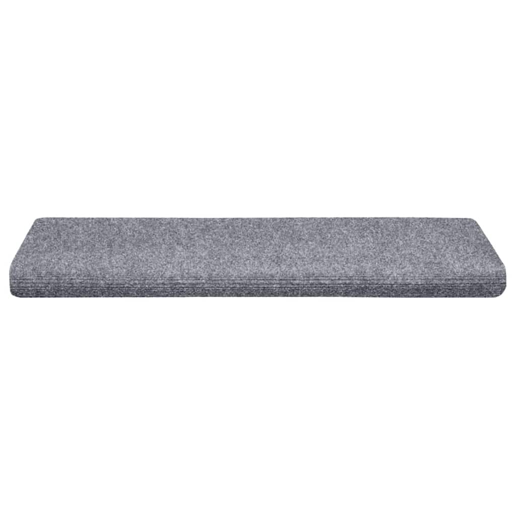 Vidaxl Nakładki Na Schody, 10 Szt., Jasnoszare, 65X21X4 Cm