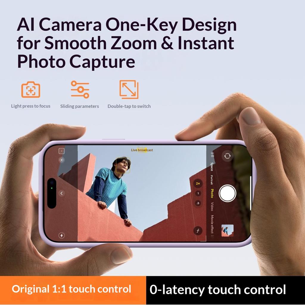For iPhone 17 Pro Max Magnetic Case Skin-Friendly Liquid Silicone + PC Phone Cover Compatible with MagSafe