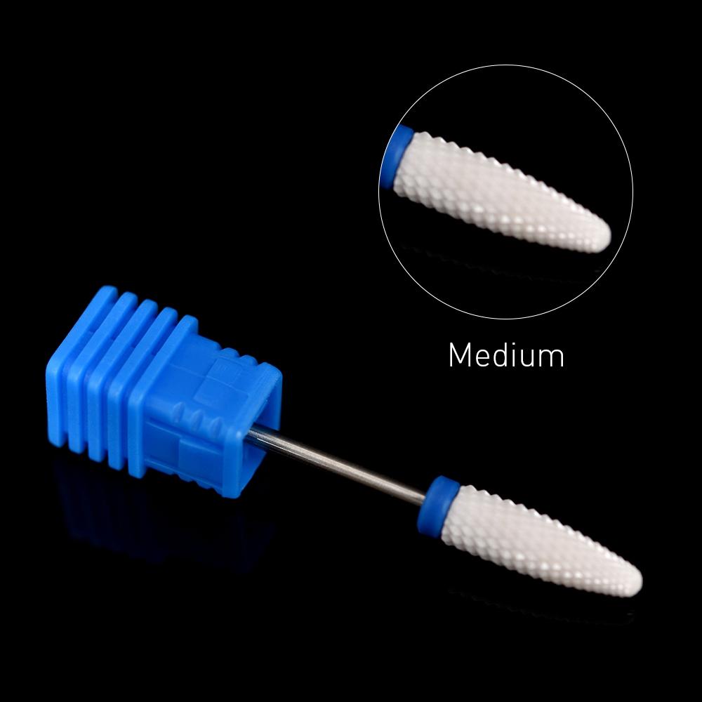 

KADS Керамические сверла для ногтей 25 размеров Фрезы для ногтей для электрических машин для маникюра Инструменты для маникюра