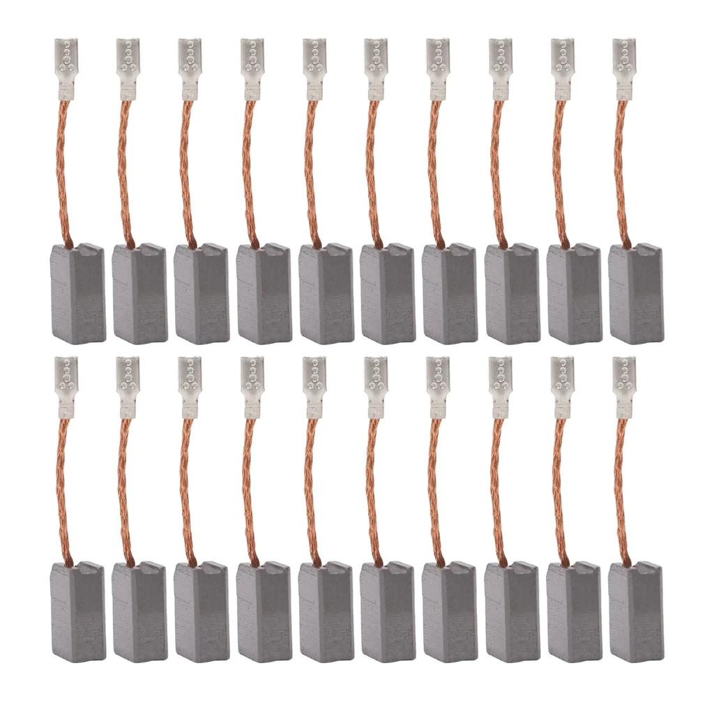 Angle Grinder Carbon Brushes Made Of Carbon 20pcs Carbon Brushes Compatible With WU816 Angle Grinder Accessory Parts