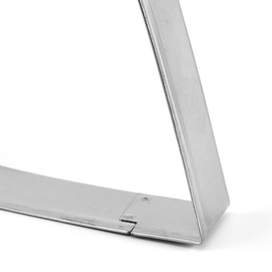 Yousheng 5Pcs Cake Mold Smooth Surface Wide Application Stainless Steel Heart Shape DIY Paste Mold Baking Accessories