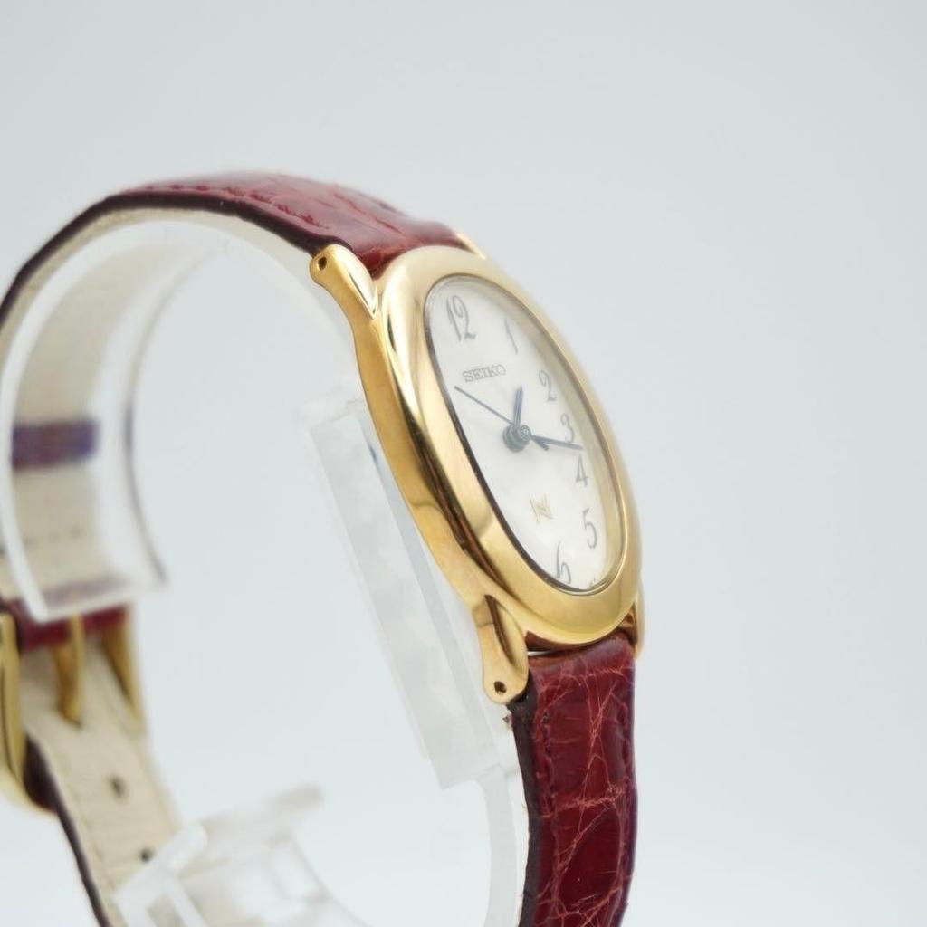 Used [New Battery] SEIKO NOIE 1F21-5B70 Ladies Watch Seiko Quartz