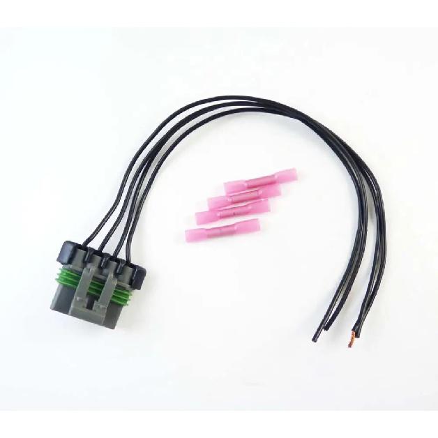 ISANCE HVAC Blower Motor Resistor Connector Plug Wires For Chevrolet Colorado GMC Canyon OE# PT5909 1P1560 PT1231 S1352 15306069 1 piece