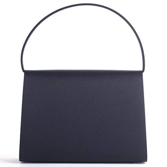 Aurora Formal Bag with Wave Ribbon, Made in Japan, Water-Repellent, Large, Black Formal Bag, Funeral Bag, Wake, Condolences, Black, Suitable for