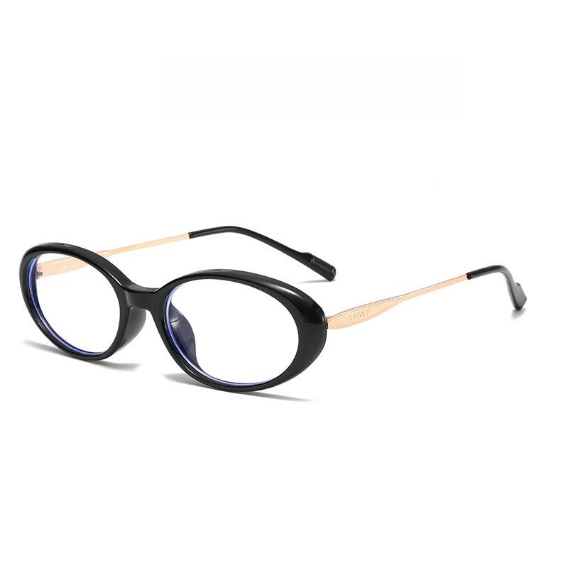 Fashion Women Popular Myopia Glasses High Quality Oval Frame Comfortable Near Sight Eyewear Anti Blue Light Minus Sight Glasses