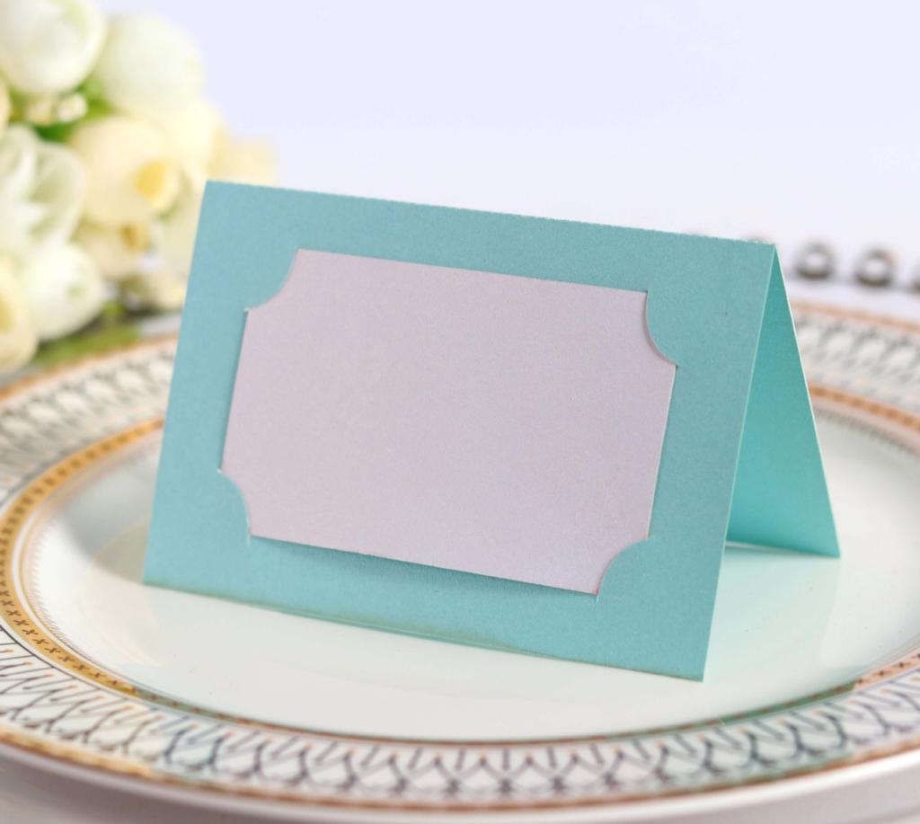 25/50Pcs Place Cards Wedding Party Decoration Table Decor Table Name Message Greeting Card Event Party Supplies Seating Card