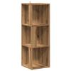 VidaXL Corner Cabinet Artisan Oak 33x33x100 Cm Engineered Wood, Corner Shelf, Bookcase, Display Cabinet, Shelf At 856721