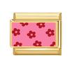 New Vintage Golden Charm Strawberry Heart Flower Bow Cat Dog Italian Charm Links Fit 9MM Stainless Steel Bracelet DIY Making