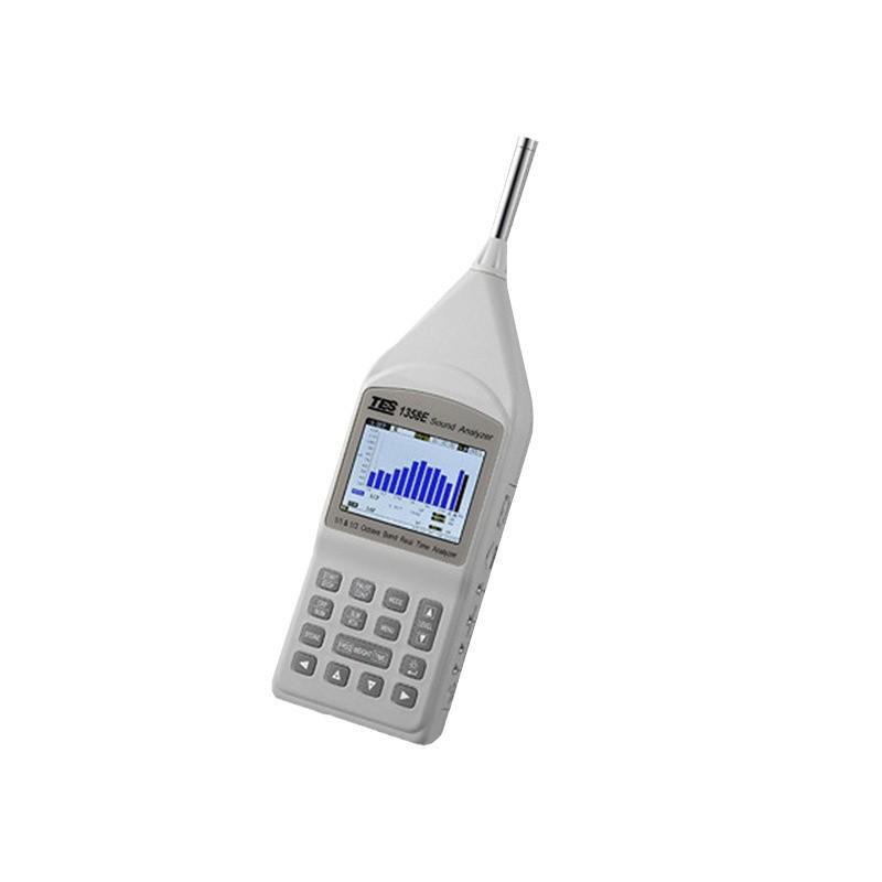 TES-1358E High-Precision 8-Octave Real-Time Audio Analyzer