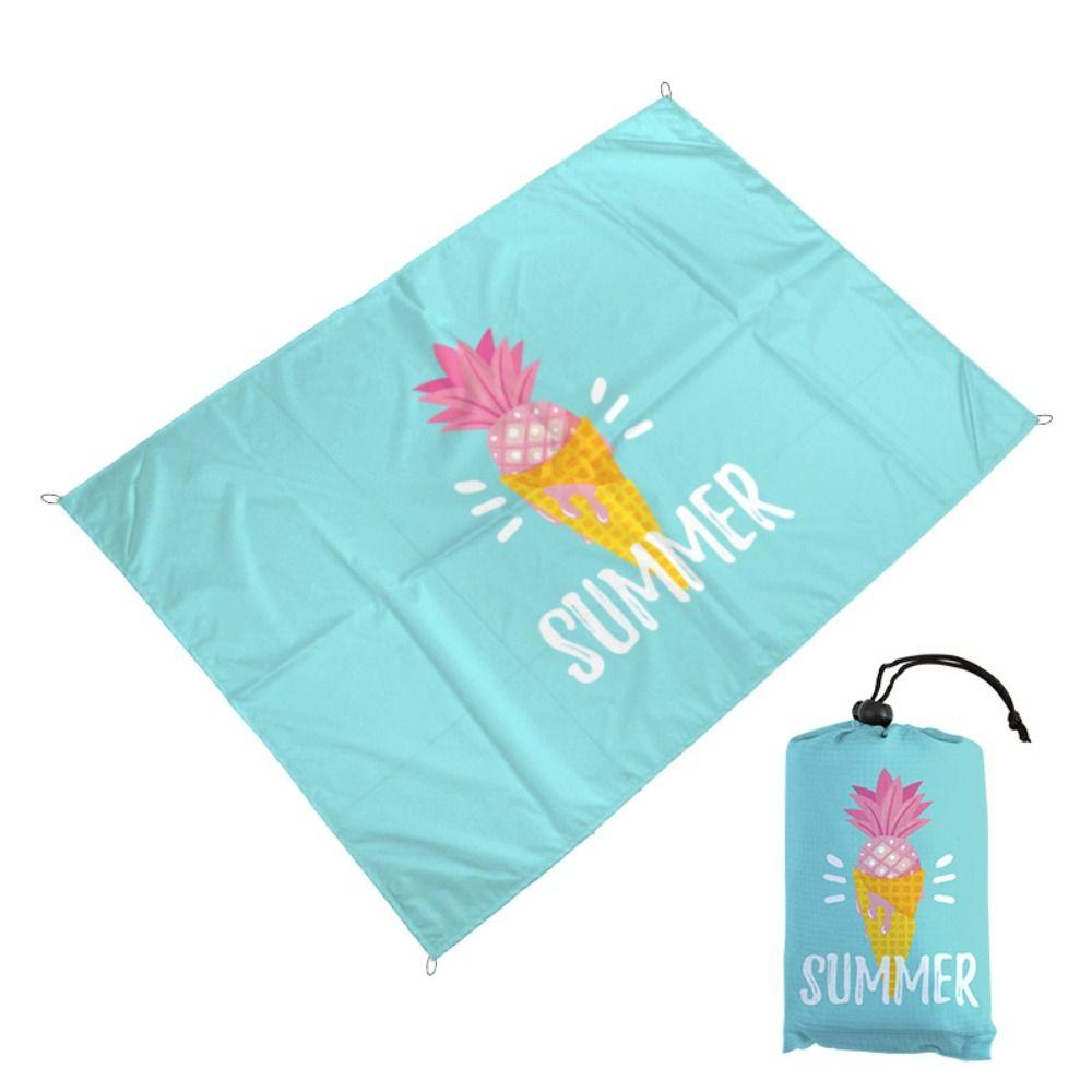 

Влагостойкий мини коврик для пикника, портативное уличное карманное одеяло для пикника, карманный коврик для кемпинга, пикник 100x140cm-style F