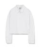 CGP (Women) Cotton Crop Shirt_White