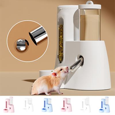 Hamster Feeding Bowl, Large Capacity Feeding Basin, Water Dispenser, Hamster Automatic Feeder