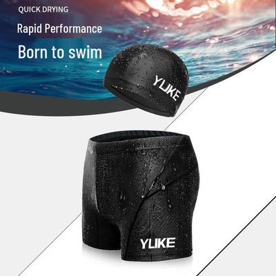 Ensemble de natation imperméable à séchage rapide pour homme: Short de bain, Lunettes de natation et Casquette