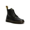 Dr. Martens Leather Round Toe Thick Sole Lace-Up Ankle Boots Unisex boots Black 27778001