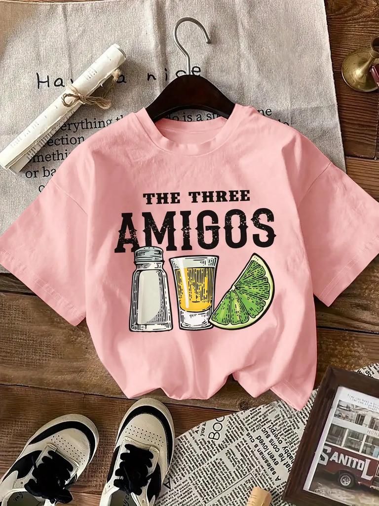 Mexico Holiday Party Festival Graphic Printed Round Neck Women Short Sleeve Casual T-Shirt Comfortable Top Clothing