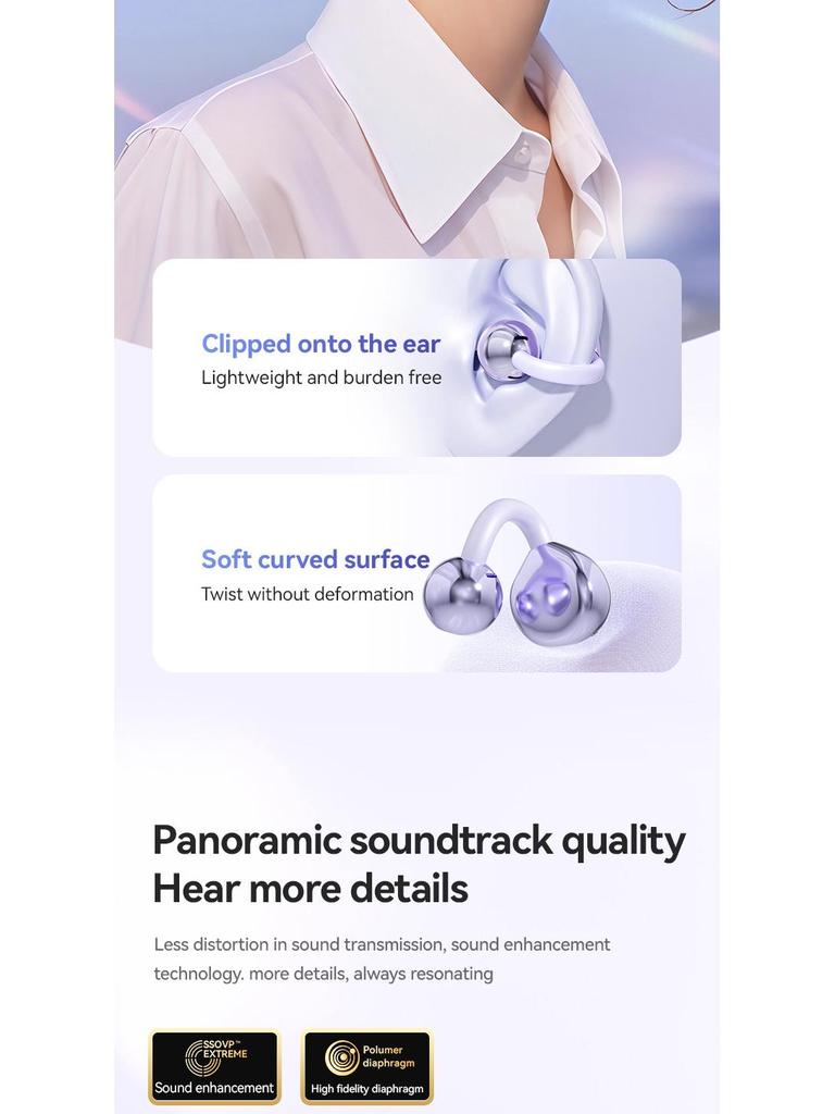 M79 Wireless Bone Conduction Open-Ear Bluetooth Headset