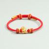 2026 Year of the Horse Red String Zodiac Bracelet - Handwoven Ethnic Style Jewelry, New Year Gift