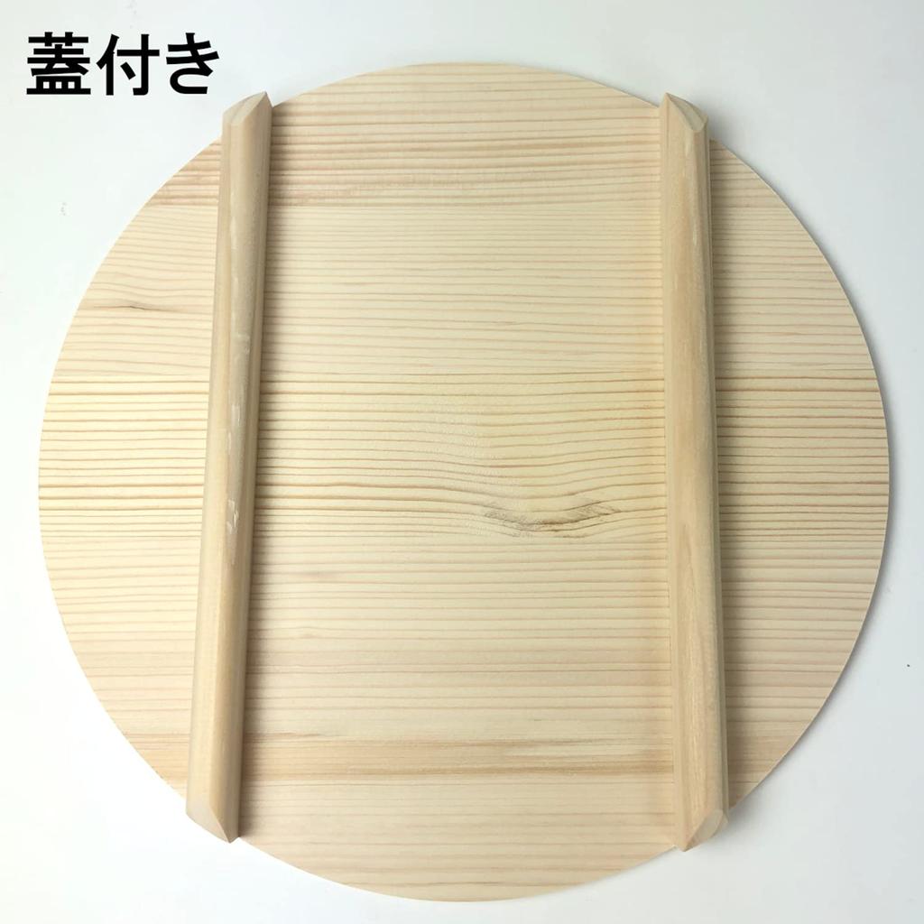 Tachibana Container Sushi Oke SP Series Plastic Tag with Lid Rice Stand Made In Japan 27cm 3 Cups Natural Approx. Approx.