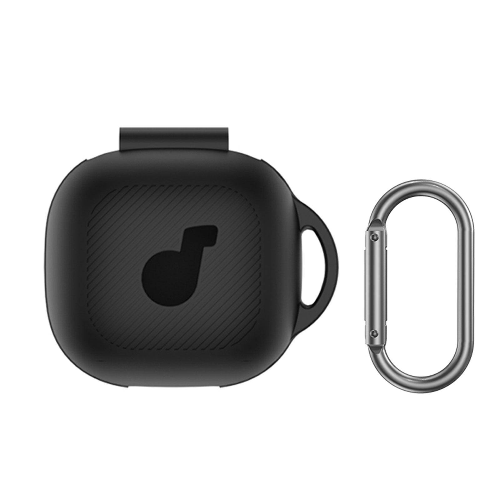 

Мягкий чехол для наушников Защитный чехол для беспроводных наушников Мягкая накладка Защита от скольжения Удобный для Anker Soundcore P40i чёрный