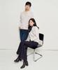 Beanpole Men [Essential] Unisex Cotton Barrel B Cardigan Ivory