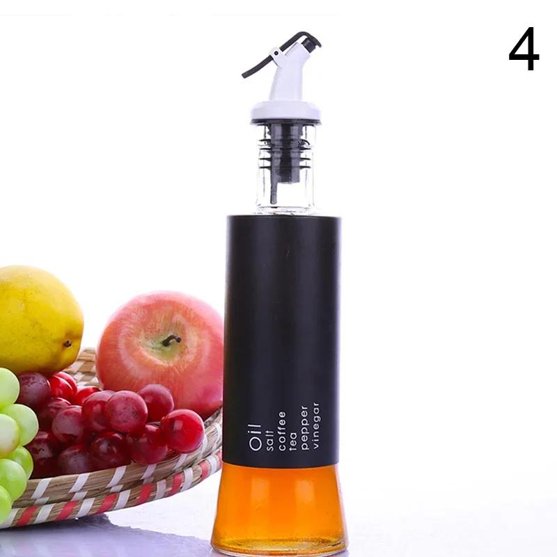 

Glass Oil Dispenser 300ml Seasoning Bottle Sauce Dispenser Storage Container for Vinegar, Bar Oil, Cooking Wine - Kitchen Tools чёрный