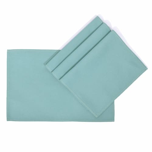 COLORFUL CANDY STYLE Placemat, Antiviral, Antibacterial, Suitable for Kids and Adults, Washable, Stylish Fabric, Green, NE200300