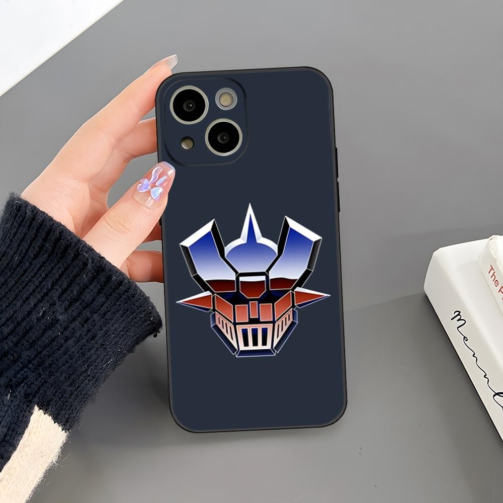 UFO Robot Goldorak Phone Case For Iphone 16 Plus 15 14 Pro Max 13 Mini 11 12 Xr X Xs 6 7 8 SE Plus Back Cover