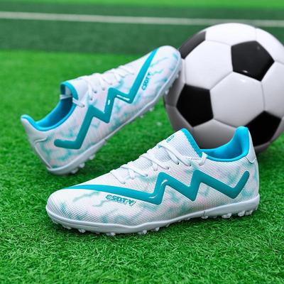 Male/Women's Football Boots Five -made Rubber Soft Bottom Short Pen Makes Made In Lammers Leather Football Shoes Children's Football Sneakers