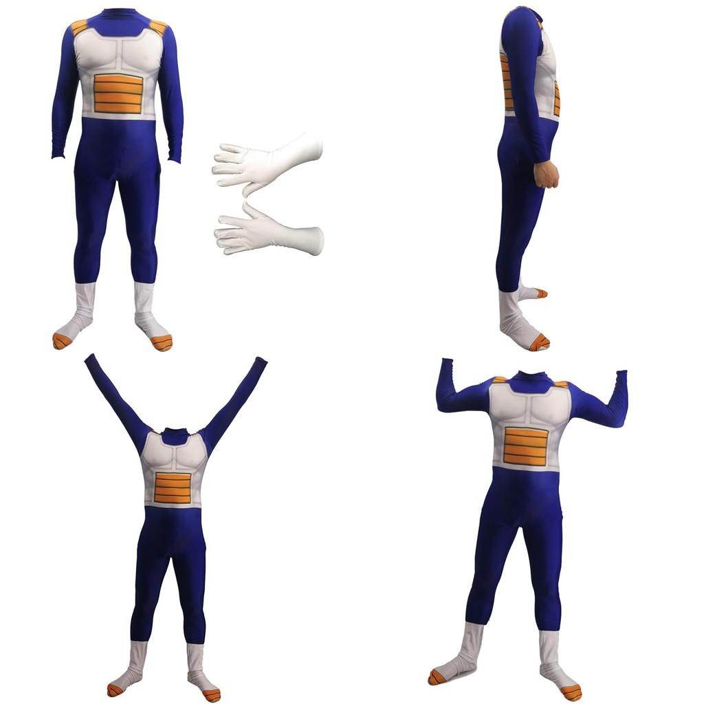 Stilvoller Anime Dragon Ball Z Vegeta Jumpsuit Cosplay Kostüm Für Alle Altersgruppen